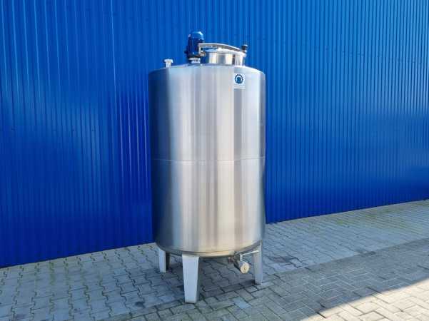 1533L heiz-/kühlbarer Edelstahl Rührwerksbehälter mit Thermoplates und Isolierung